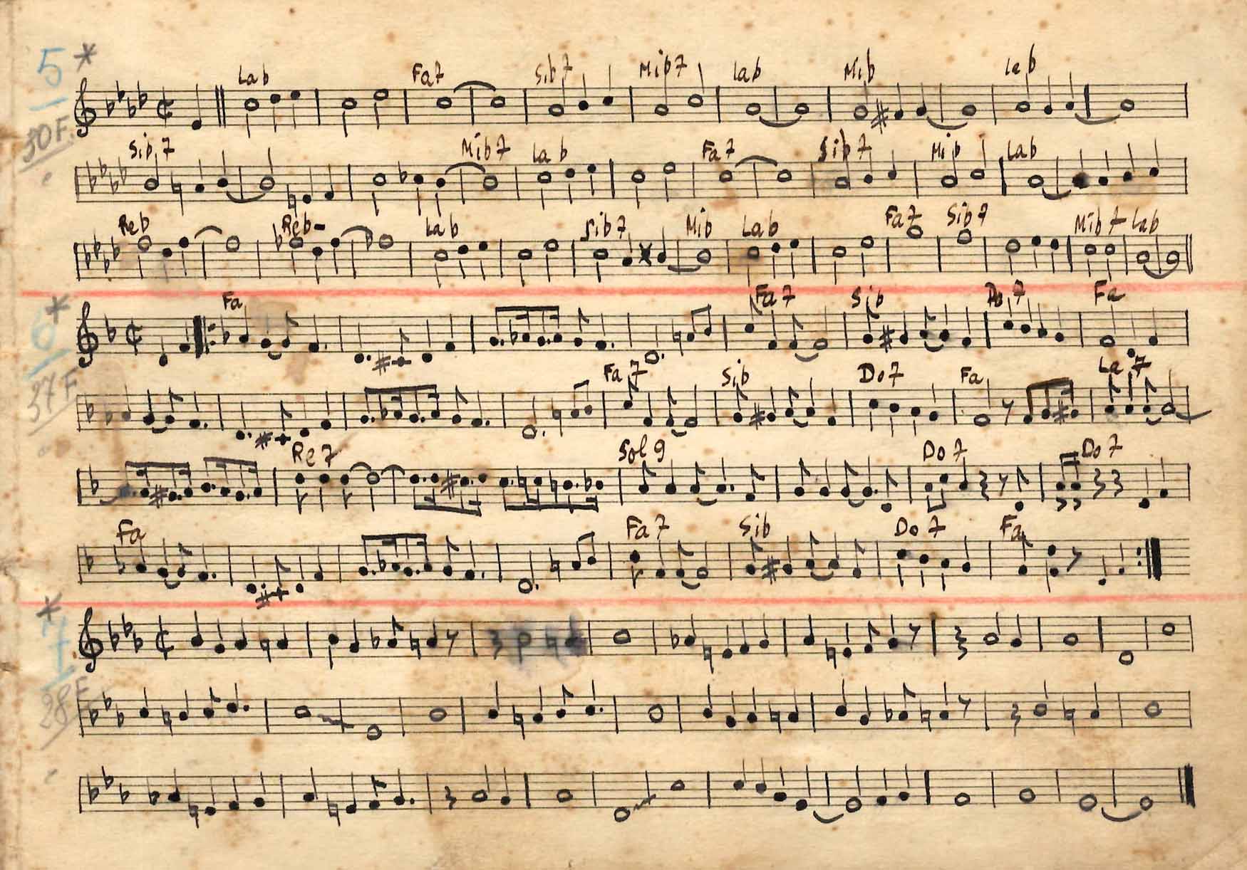 (Libro parti musicali senza titolo)